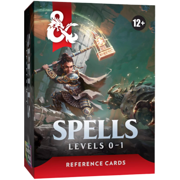 Boite de Dungeons & Dragons - Spells Reference Cards: Levels 0-1