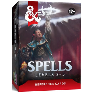 Boite de Dungeons & Dragons - Spells Reference Cards: Levels 2-3