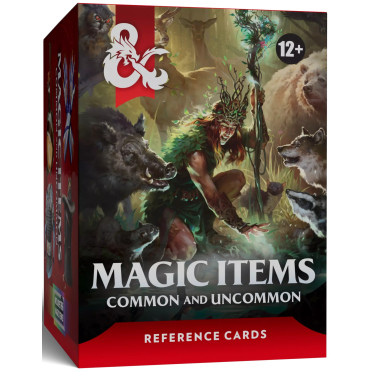 Boite de Dungeons & Dragons - Magic Item Reference Cards: Common and Uncommon