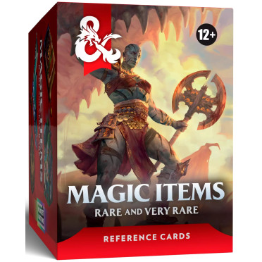 Boite de Dungeons & Dragons - Magic Item Reference Cards: Rare and Very Rare