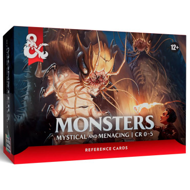 Boite de Dungeons & Dragons - Monster Reference Cards: Mystical and Menacing