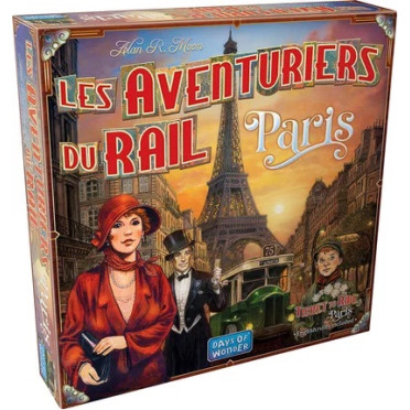 Boite de Les Aventuriers du Rail - Paris - Occasion
