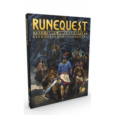 Boite de RuneQuest : Aventures dans Glorantha - Livre de base - Occasion