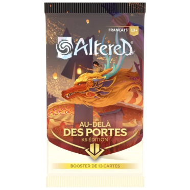 Boite de Altered - Booster Exclusif Kickstarter - Au Delà des Portes