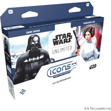 Boite de Star Wars Unlimited : Icons - Kit de démarrage