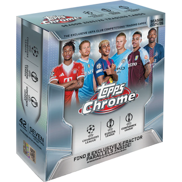 Boite de Topps - Chrome UCC 2026 - Mega Box 42 cartes