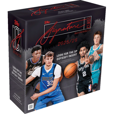 Boite de TOPPS - Sign 2026 - Mega Box 80 cartes