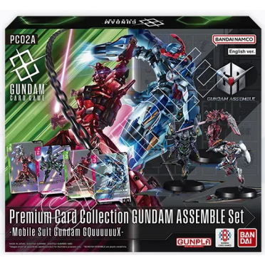Boite de Gundam Card Game - Premium Card Collection - Gundam Assemble - GQuuuuuuX