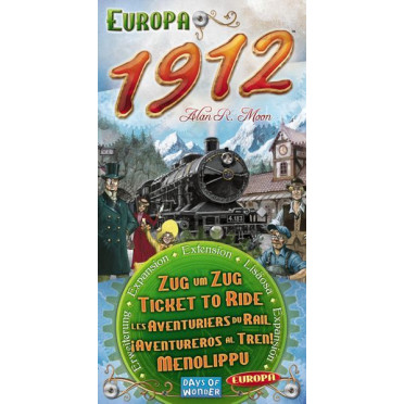 Boite de Ticket to Ride: Europа 1912