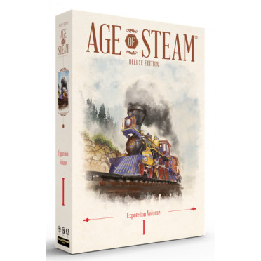Boite de Age of Steam Deluxe: Map Expansion Volume I - Occasion