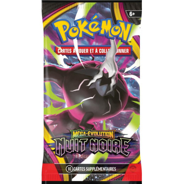 Boite de Pokémon ME05 Nuit Noire - Booster