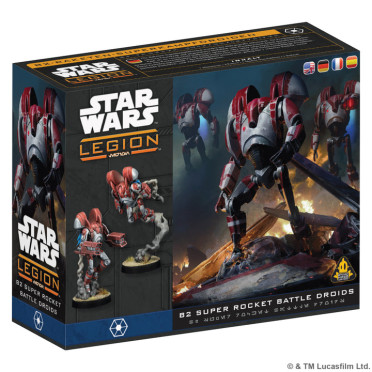 Boite de Star Wars : Légion - B2 Super Rocket Battle Droids