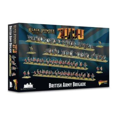 Boite de Black Powder Epic battles: Zulu! - British Army Brigade