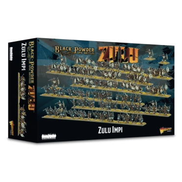 Boite de Black Powder Epic battles: Zulu! - Zulu Impi Brigade