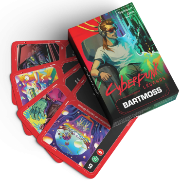 Boite de Cyberpunk Legends - Young Bartmoss Deck