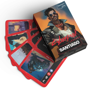 Boite de Cyberpunk Legends - Young Santiago Deck