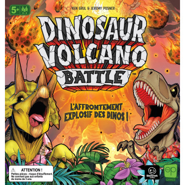 Boite de Dinosaur Volcano Battle
