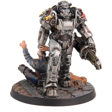 Boite de Fallout Miniatures - The Rogue Knight
