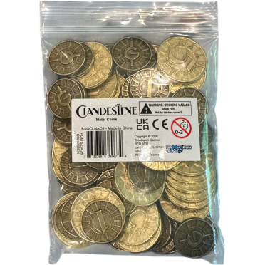 Boite de Clandestine - Metal Coin Set