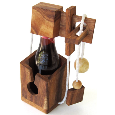 Boite de Casse Tête Bouteille Bière