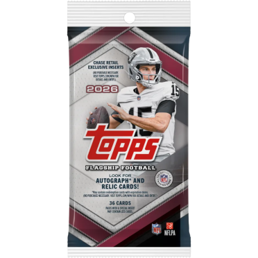 Boite de Topps - NFL Flagship 2026 - Booster 12 cartes