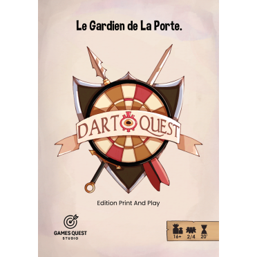 Boite de Dart Quest - Le Gardien de la porte