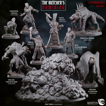 Boite de Goetia Miniatures - Butchers Dominion - Set Complet