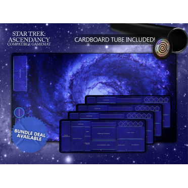 Boite de Bundle Playmat compatible avec STAR TREK : ASCENDANCY