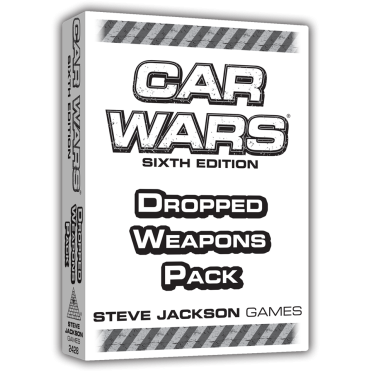Boite de Car Wars: Dropped Weapons Pack