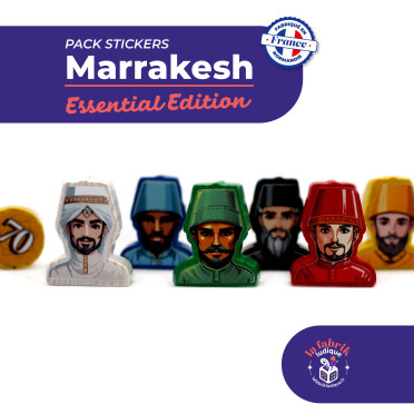 Boite de Marrakesh : Essential edition - Pack de Stickers