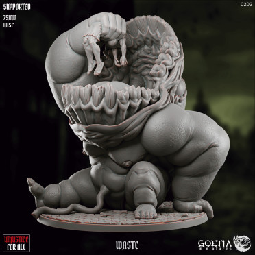 Boite de Goetia Miniatures - Unjustice for All - Le Déchet