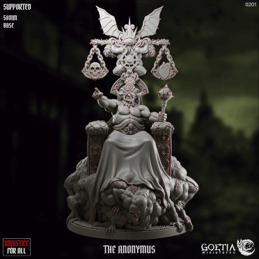 Boite de Goetia Miniatures - Unjustice for All - L'Anonyme