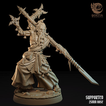 Boite de Goetia Miniatures - Peak of Madness - Mahn Alhir