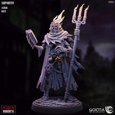 Boite de Goetia Miniatures - Pillars of Darkness - Vizier Kal'regor