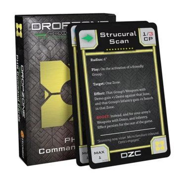 Boite de Dropzone Commander - PHR Command Cards