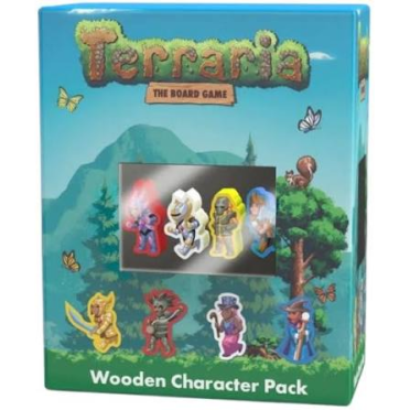 Boite de Terraria: The Board Game - Wooden Character Pack