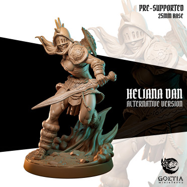 Boite de Goetia Miniatures - Shadows of Mol'ntar - Heliana Dan