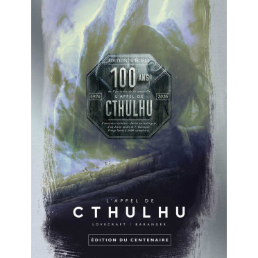 Boite de L'Appel de Cthulhu illustré - Edition du Centenaire