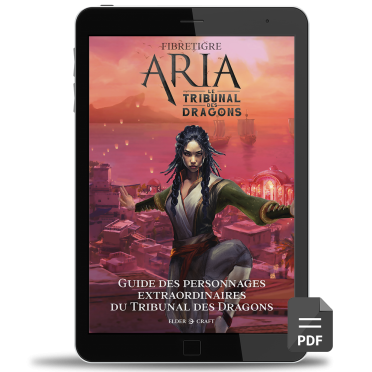 Boite de ARIA : Guide des personnages extraordinaires du Tribunal des Dragons - PDF