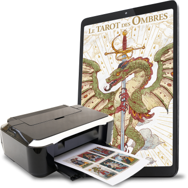 Boite de Les Lames du Cardinal - Le Tarot des Ombres - PDF