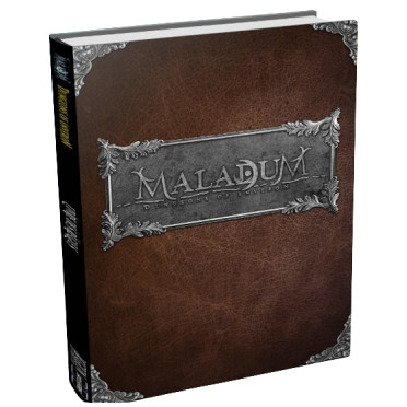 Boite de Maladum Dungeons of Enveron - Livre de Règles Deluxe - Occasion