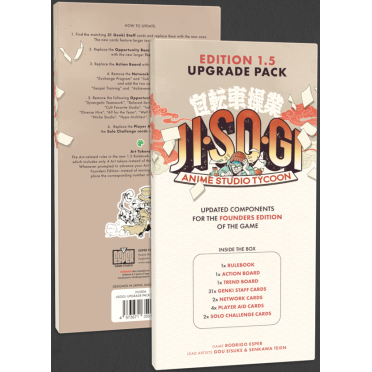 Boite de JISOGI: Anime Studio Tycoon - Upgrade Pack pour Founders Edition