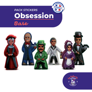 Boite de Obsession - Pack de stickers