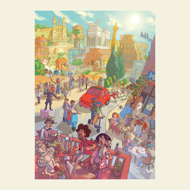 Boite de Puzzle - Rome - 1000 pièces