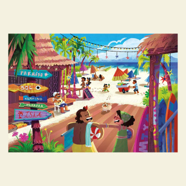 Boite de Puzzle - Santo Domingo - 500 pièces