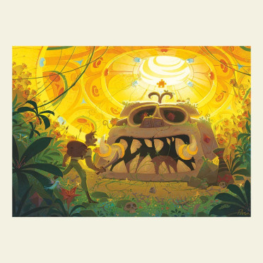 Boite de Puzzle - The Golden Seal - 1000 pièces