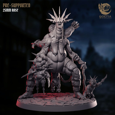 Boite de Goetia Miniatures - Grotesque Communion - Mère de la Communion