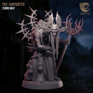 Boite de Goetia Miniatures - Defenders of the Ivreanate - Haut Prêtre