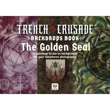 Boite de Trench Crusade Backdrops Book: The Golden Seal A4