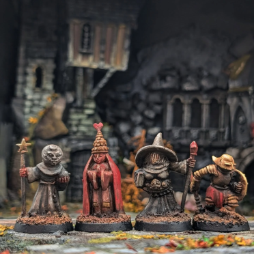 Boite de Sun Rot - Core Characters : Hand-Cast Metal Miniatures